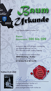 Baumpatenschaften für Nuttlar